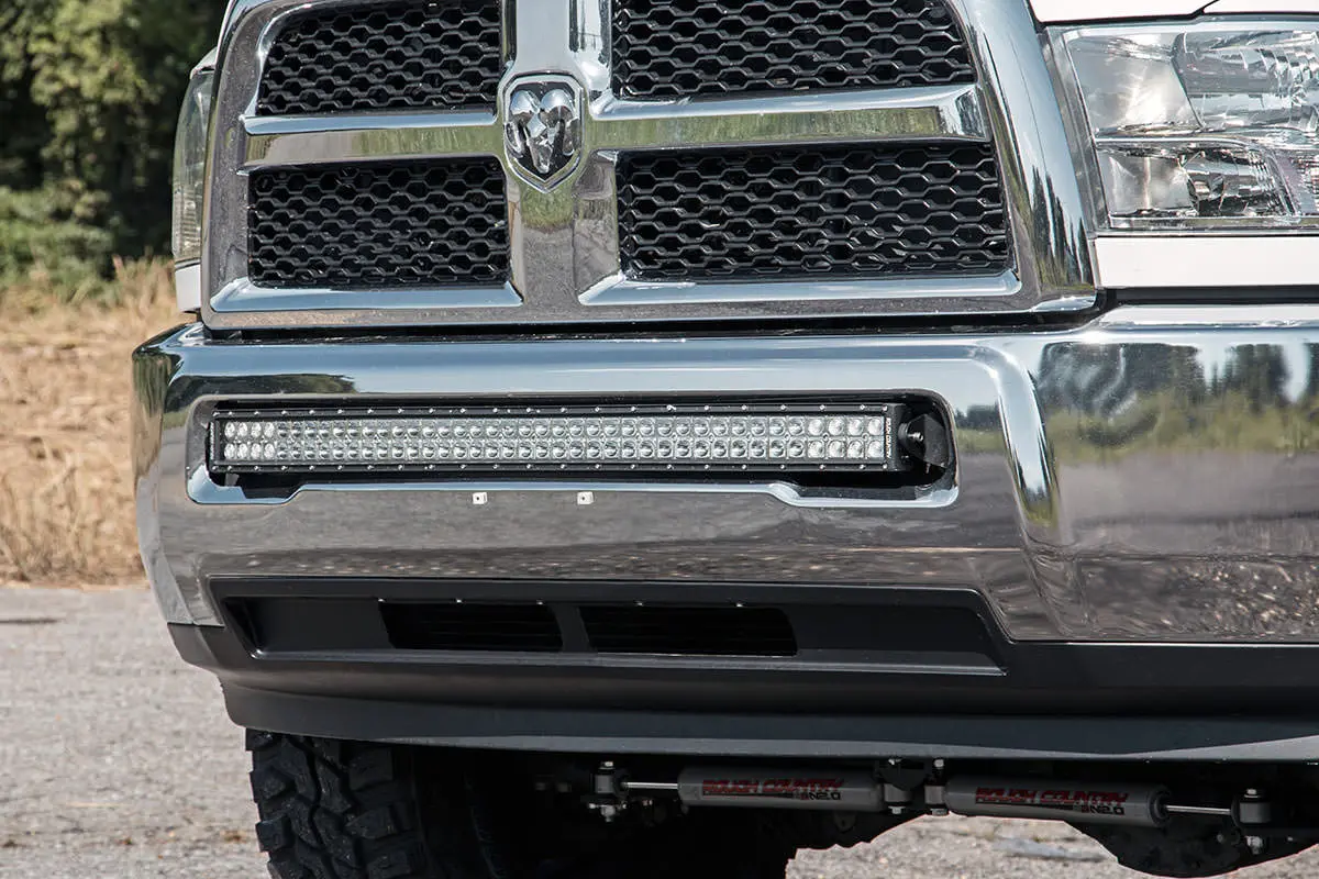 Led Bumper Mount - 40 Inch Curved - Ram 2500/3500 4Wd (2010-2018) 1