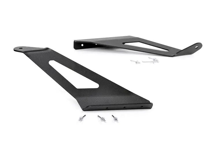 Led Light Mount - Upper Windshield - 50 Inch Curved - Chevy/Gmc 1500 (14-18 & Classic) 1