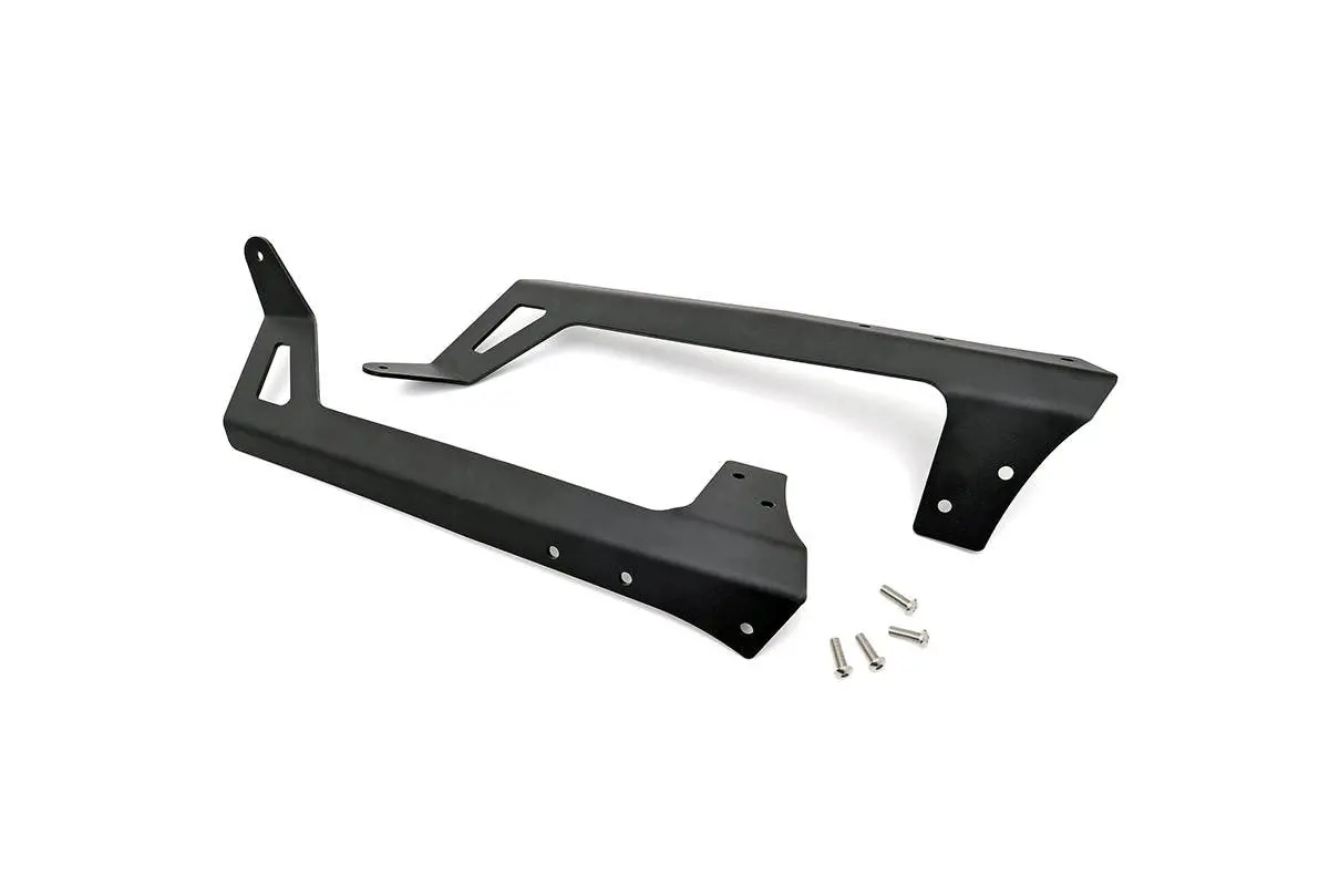 Led Light Mounts - Upper Windshield - 50 Inch - Jeep Wrangler Jk/Wrangler Unlimited (07-18) 1