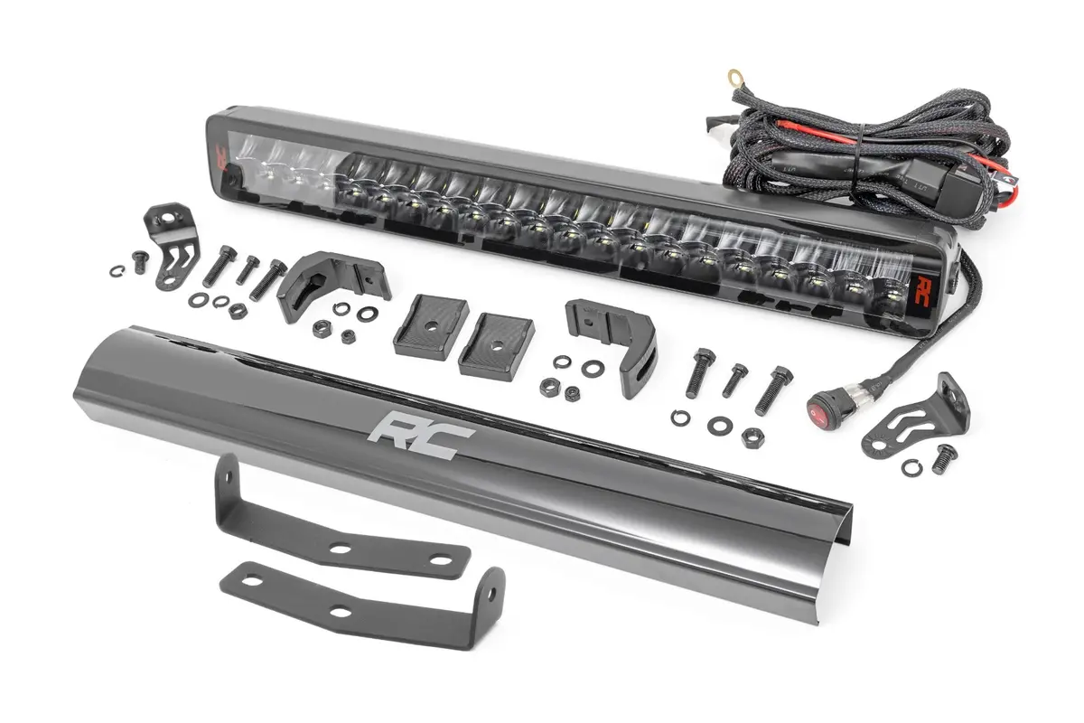 Led Light Kit - Bumper Mount - 20 Inch Spectrum Dual Row - Nissan Titan Xd (16-24) 1