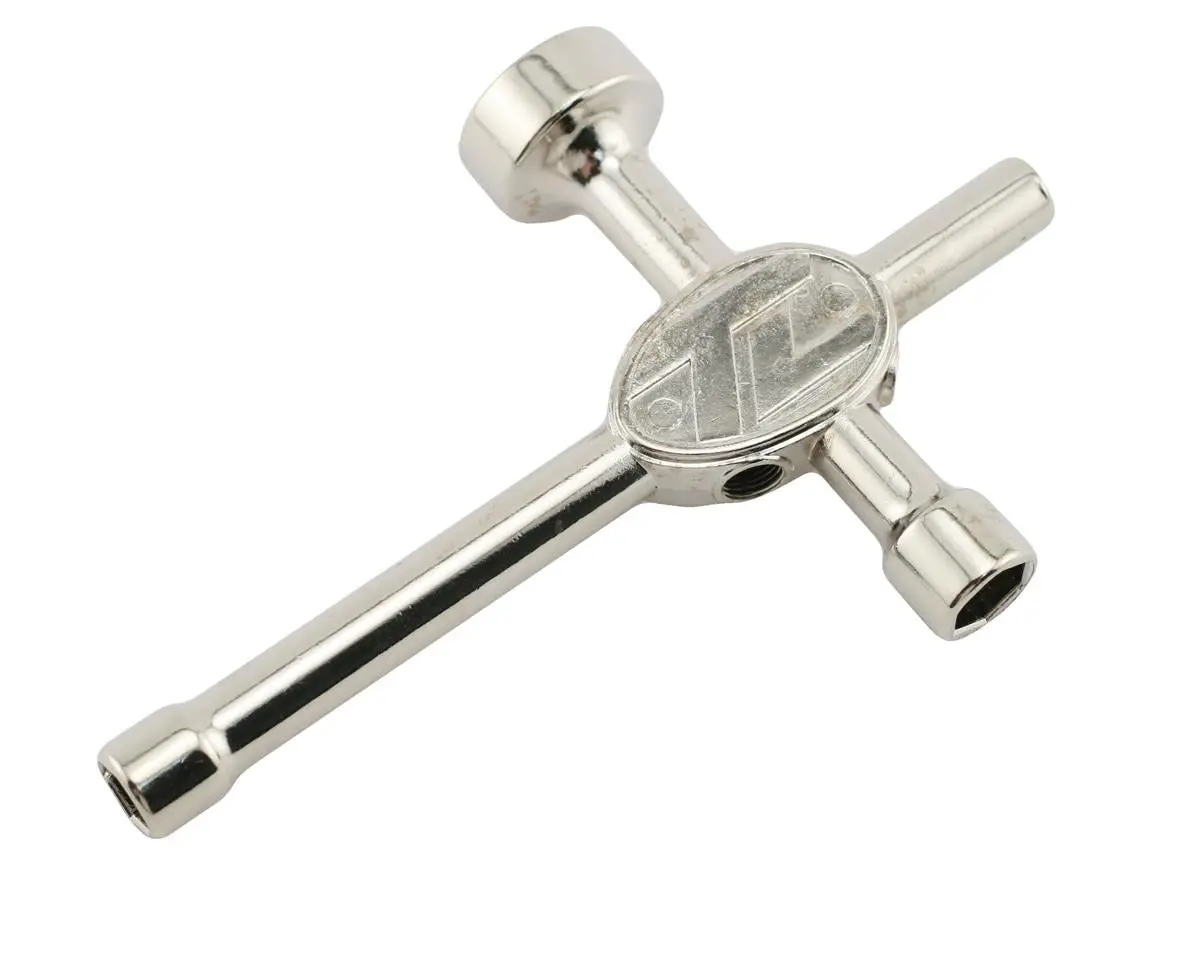 4-Way Steel Wrench (17Mm, 10Mm, 8Mm, 1/4") (Lst2, Xxl/2) 1