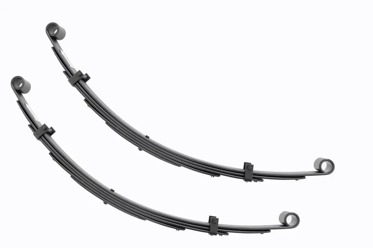 Front Leaf Springs - 4 Inch Lift - Pair - Toyota Land Cruiser Fj40 4Wd (64-80) 1