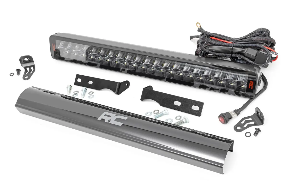 Led Light Kit - Bumper Mount - 20 Inch Spectrum Dual Row - Jeep Grand Cherokee Wk2 (11-20) 1