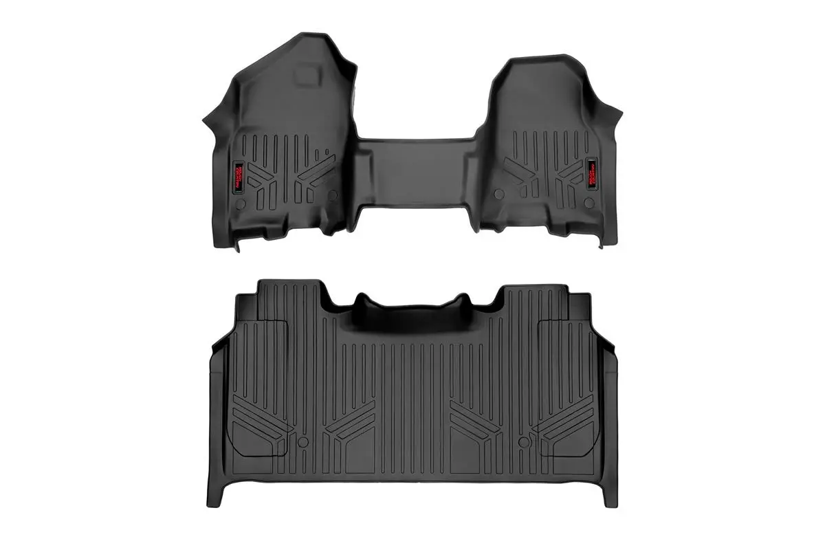 Floor Mats - Fr Ov Hump - Rr Storage - Crew - Ram 1500 (19-24)/1500 Trx (21-24) 1
