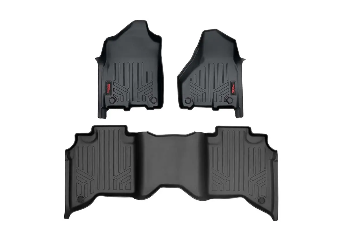 Floor Mats - Fr & Rr - Fr Bucket - Crew - Ram 2500 2Wd/4Wd (2019-2024) 1