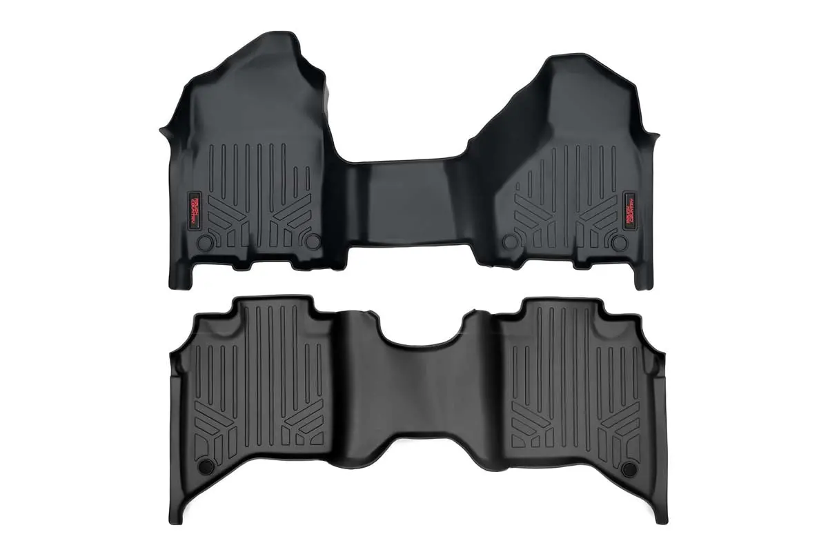 Floor Mats - Fr & Rr - Over Hump - Crew - Ram 2500 2Wd/4Wd (2019-2024) 1