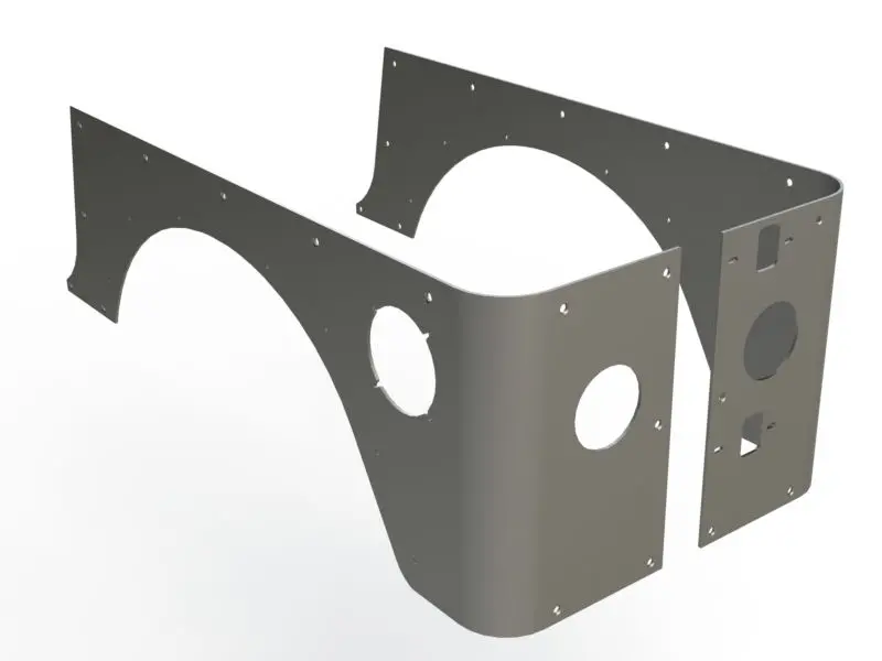 Factory Cut Corner Guards For Jeep Tj 1