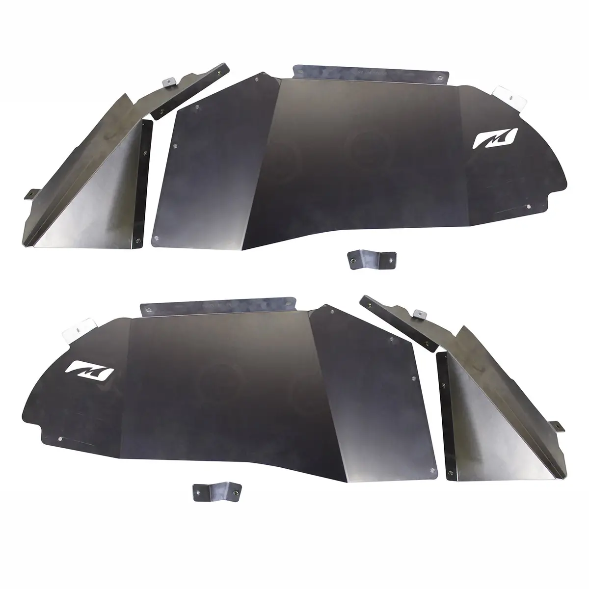 Aluminum Blank Front Inner Fenders For Jl/Jlu/Jt Gladiator 1