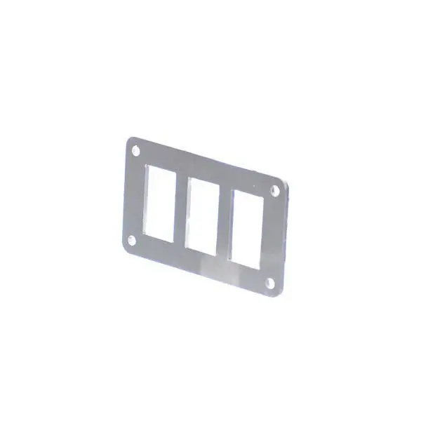 3 Hole Aluminum Switch Panel 1