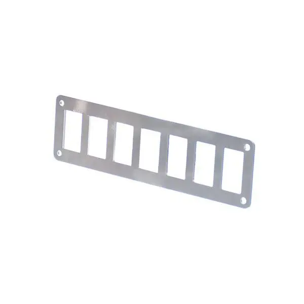 7 Hole Aluminum Switch Panel 1