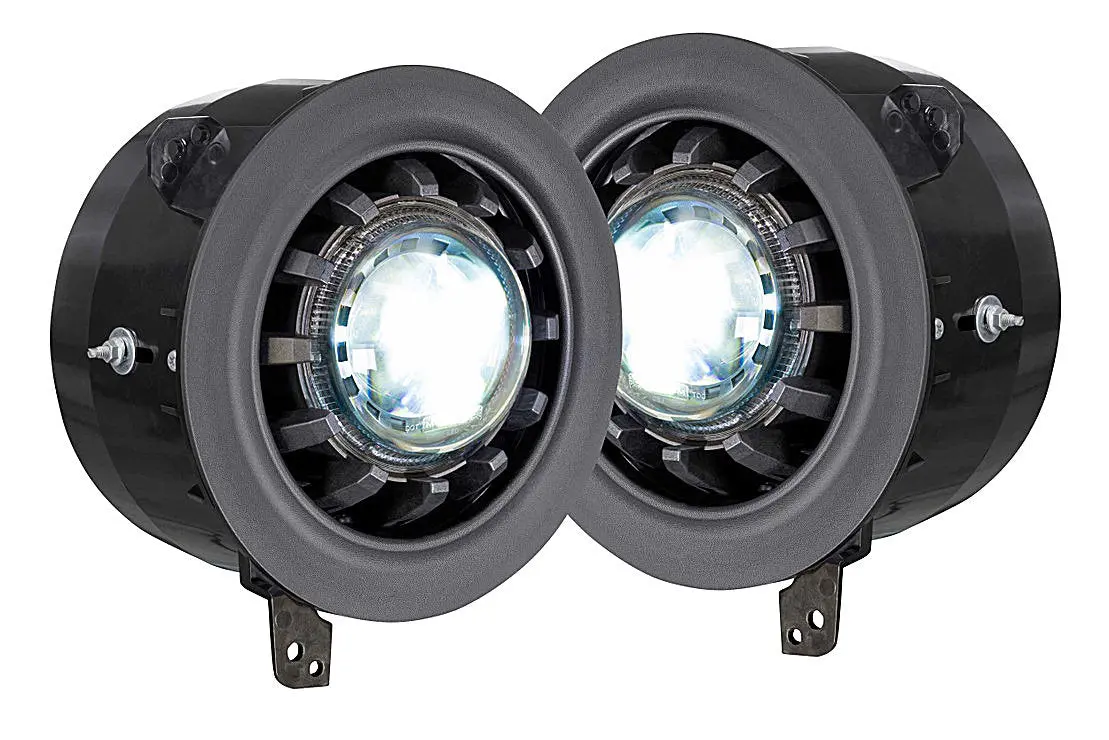 Morimoto Lf517 Super7 Headlights For 18-24 Jeep Wrangler Jl & Gladiator Jt 1