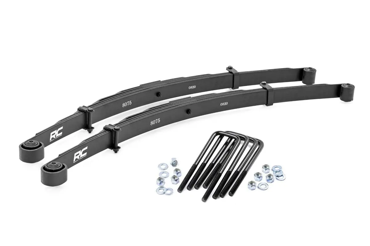 Rear Leaf Springs - 3.5 Inch Lift - Pair - Toyota Tacoma 2Wd/4Wd (2005-2023) 1