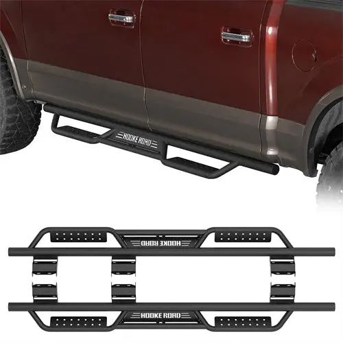 Nerf Side Step (15-26 Ford F-150 Supercrew & 17-26 F-250 F-350 Crew Cab) - Hooke Road 1