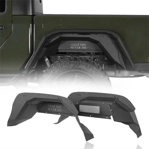 Offroad Rear Inner Fender Liners Legend For 20-26 Jeep Gladiator Jt - Hooke Road 1