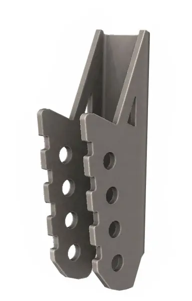 Outside Frame Panhard  Trackbar Mounting Bracket 1/4" 1