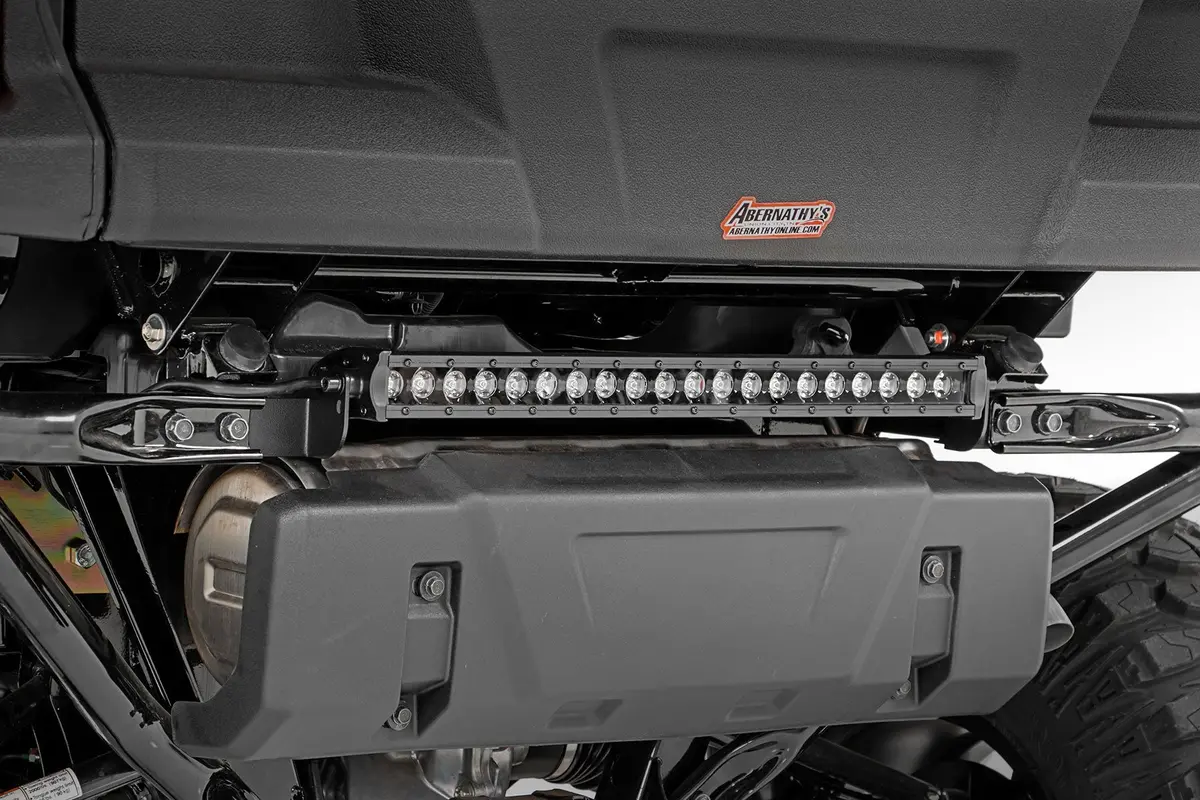 Led Light - Under Bed Mount - 20 Inch Black Single Row - Honda Pioneer 1000/1000-5 1