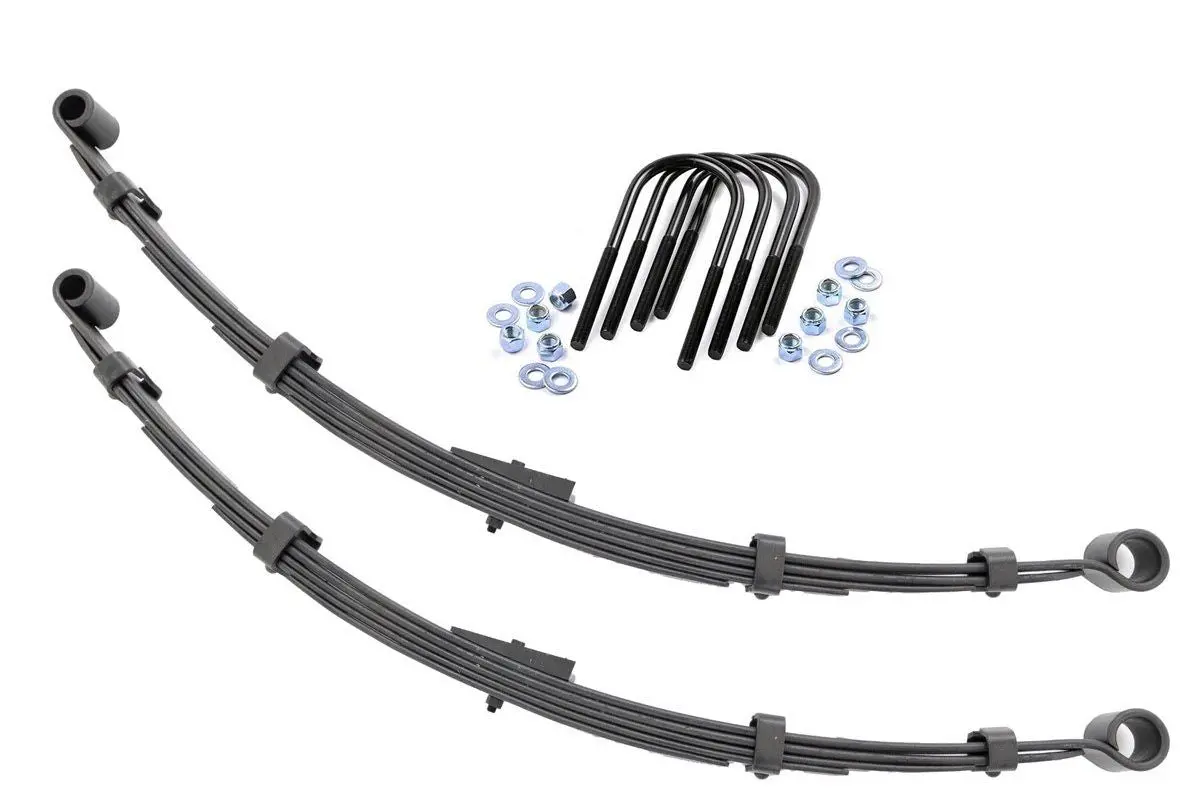 Rear Leaf Springs - 2.5 Inch Lift - Pair - Jeep Cj 5 4Wd (1976-1983) 1