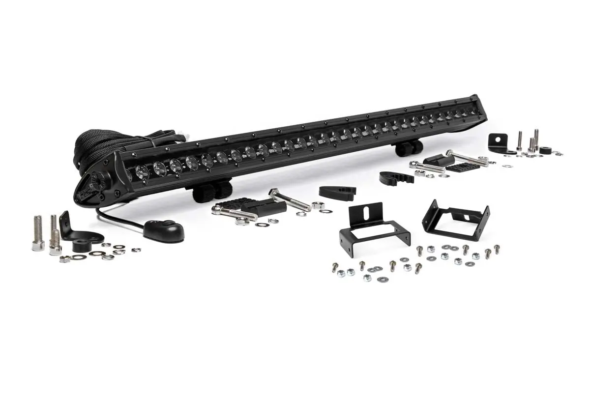 Led Light Kit - Grill Mount - 30 Inch Black Single Row - Ford F-250/F-350 Super Duty (11-16) 1