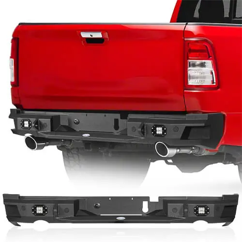 2019-2026 Ram 1500 Offroad Aftermarket Rear Bumper - Hookeroad 1