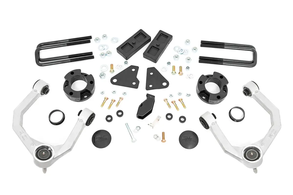 3.5 Inch Lift Kit - Forged Alum Uca - Cast Steel Knuckles - Ford Ranger (19-23) 1