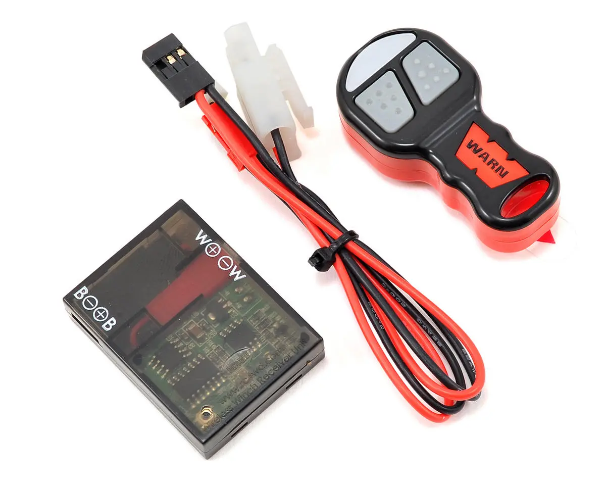 Rc4wd "Warn" Wireless Winch Controller W/Remote & Receiver (Miniature Scale Accessory) 1