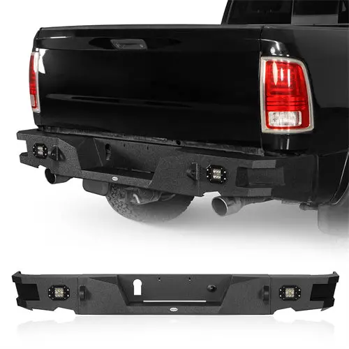 Hooke Road Rear Bumper(09-18 Dodge Ram 1500) 1