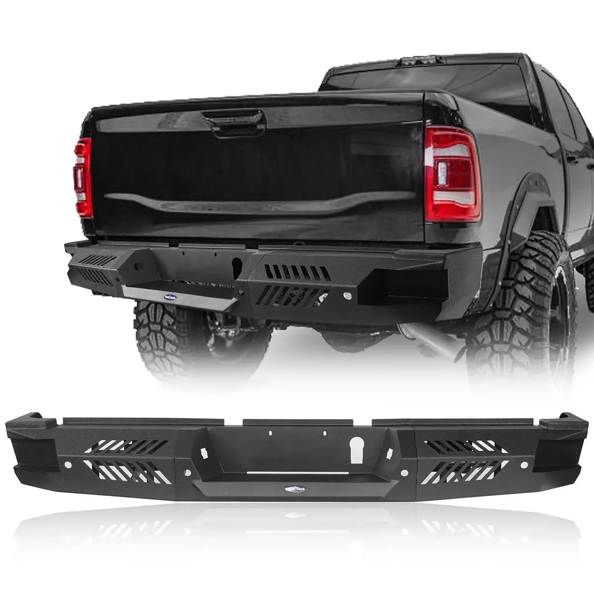 Hooke Road Rear Bumper W/Led Spotlights Hr(19-24 Ram 2500 3500) 1
