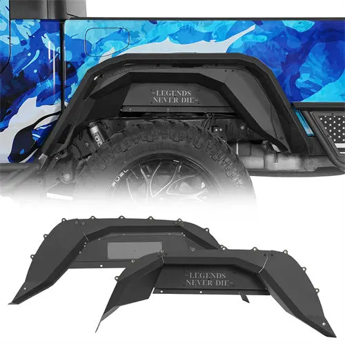 Hooke Road Rear Inner Fender Liners For 2020-2026 Jeep Gladiator Jt 1