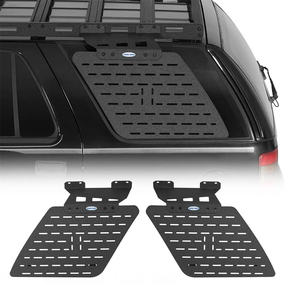 Rear Window Storage Molle Panel Kit (95-05 Chevy S10 Blazer 4-Door) - Hooke Road 1