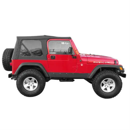 Steel Rock Slider Body Armor (97-06 Jeep Wrangler Tj,Excluding Unlimited) - Hooke Road 2