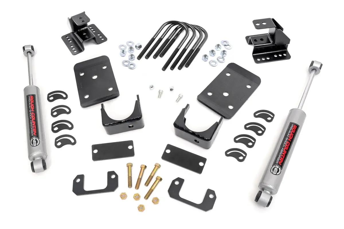 Lowering Kit - Str Drop - 2 Inchfr - 4 Inchrr - Chevy/Gmc 1500 (07-15) 1