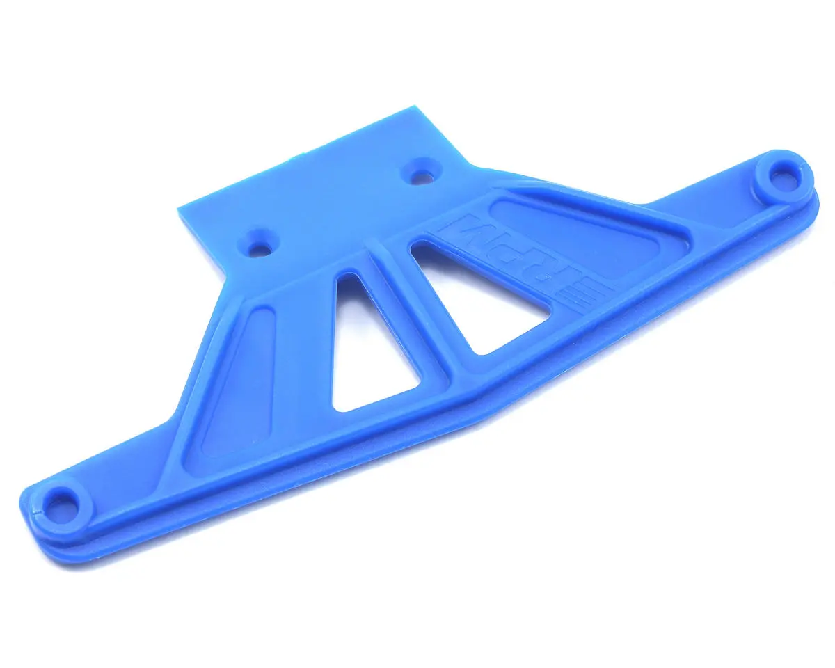 Rustler/Stampede Wide Front Bumper (Blue) 1