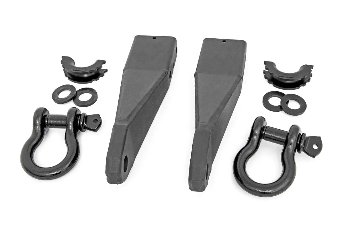 Rough Country Rs159 Tow Hook Brackets 1