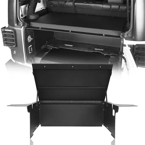 Security Deck Enclosure Interior Cargo Platform (15-18 Jeep Wrangler Jk  4-Door) - Hooke Road 1