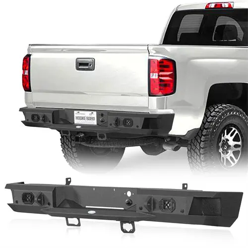 Hooke Road Rear Bumper (07-18 Chevy Silverado 1500) 1