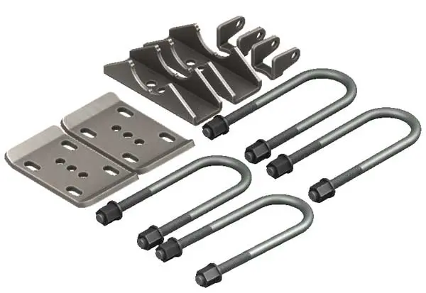 Toyota Rear Axle Swap Combo For 2 3/4 Inch Wide Springs 1