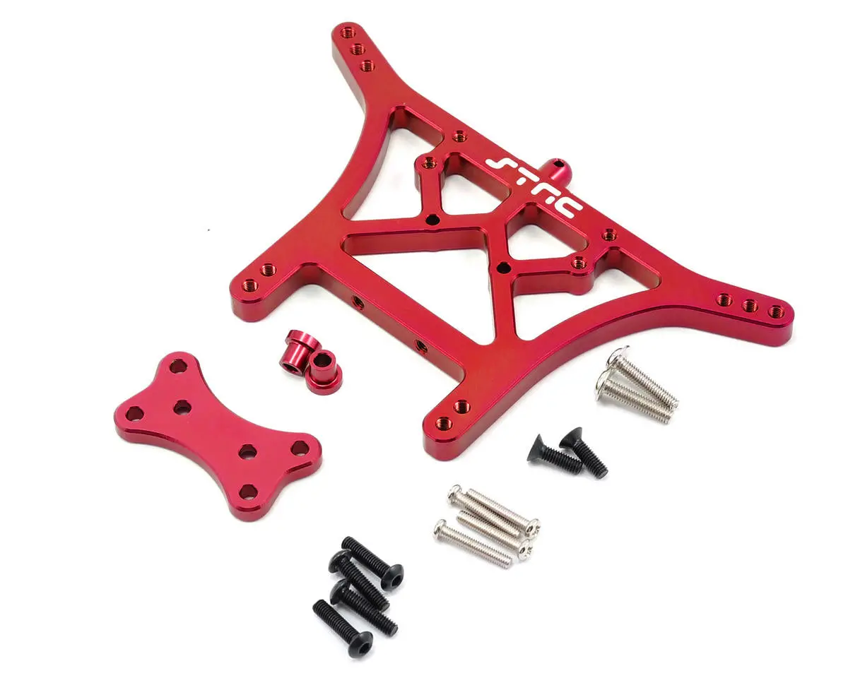 6Mm Heavy Duty Rear Shock Tower (Red) 1
