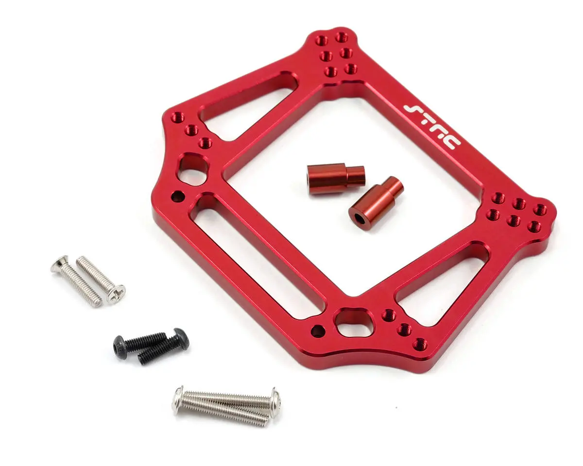 St Racing Concepts 6Mm Heavy Duty Front Shock Tower (Red) 1