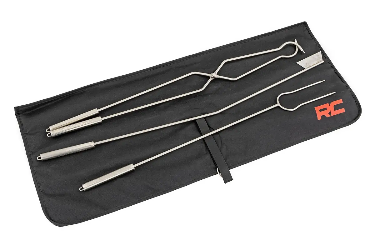Rough Country 117516 Stainless Steel Fire Pit Accessory Kit 1