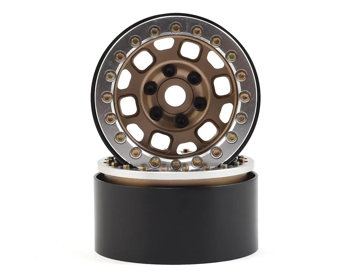 Ssd Rc 1.9"" Contender Beadlock Wheels (Bronze) 1
