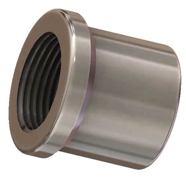 1 1/4-12 Left Hand Thread Tube Insert For 1 1/2 Inch Id Tubing 1