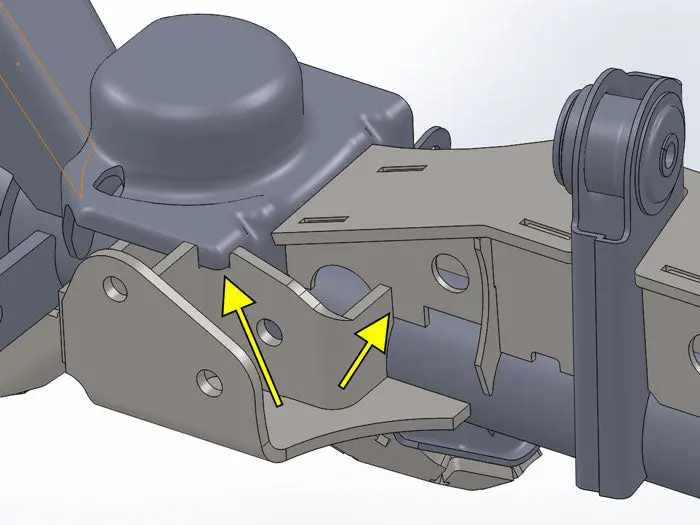 Jk Heavy Duty Stock Tracbar Bracket 1
