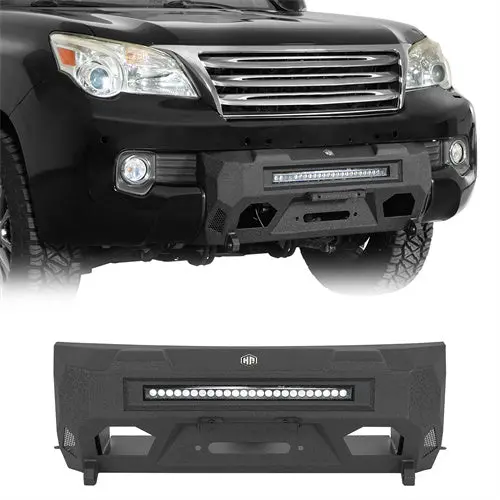 Stubby Front Bumper For 2010-2013 Lexus Gx460 - Hooke Road 1