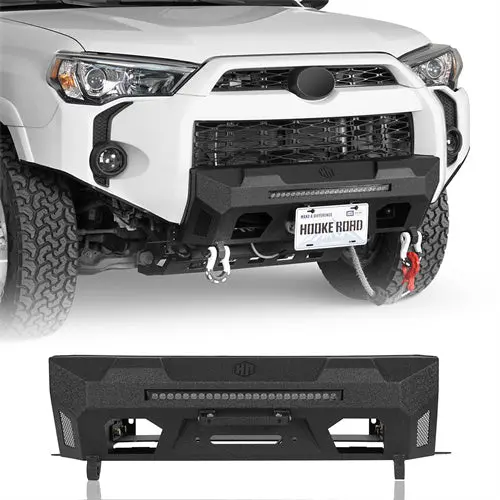 Stubby Front Bumper For 14-24 Toyota 4Runner (Excluding Limited & Nightshade) - Hooke Road 1