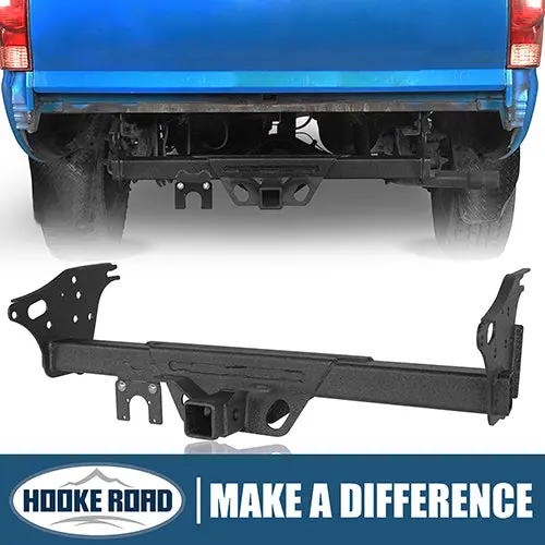 Hooke Road Receiver Hitch W/Square Receiver Opening(05-15 Toyota Tacoma Excluding X-Runner) 1