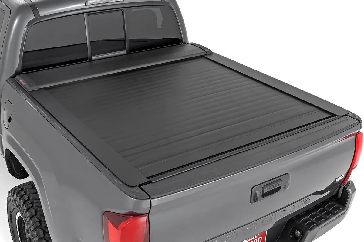 Retractable Bed Cover - 5' Bed - Double Cab - Toyota Tacoma 2Wd/4Wd (16-23) 1
