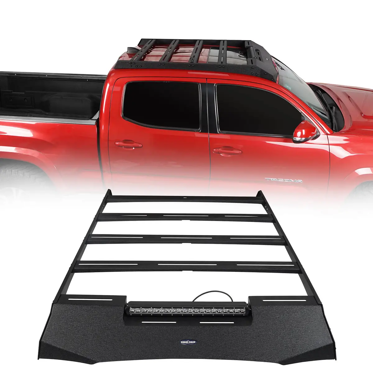 Hooke Road Double Cab Roof Rack(05-23 Toyota Tacoma Gen 2/3) 1