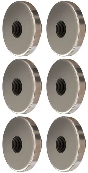 Threaded Weld Washer 3/8"-24  6 Pack 1