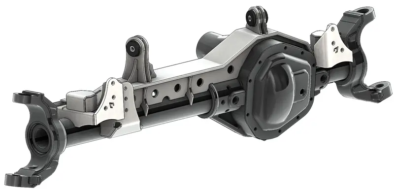 Tj 1 Ton - Front Dana 60 ('85-'97) Swap Kit - W/ Daystar Bushings 1