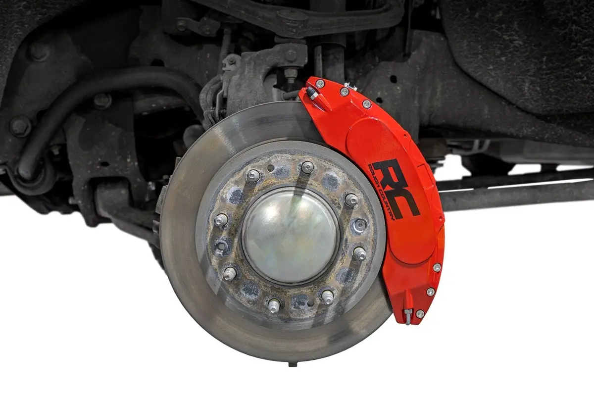Caliper Covers - Front And Rear - Red - Chevy/Gmc 2500Hd/3500Hd (20-24) 1